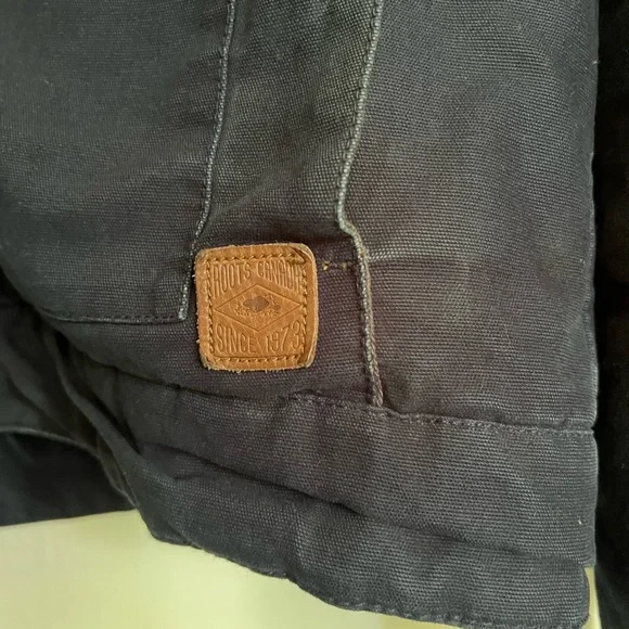 Roots Winter Jacket with Fur neck, Trucker style - Picture 2 of 4